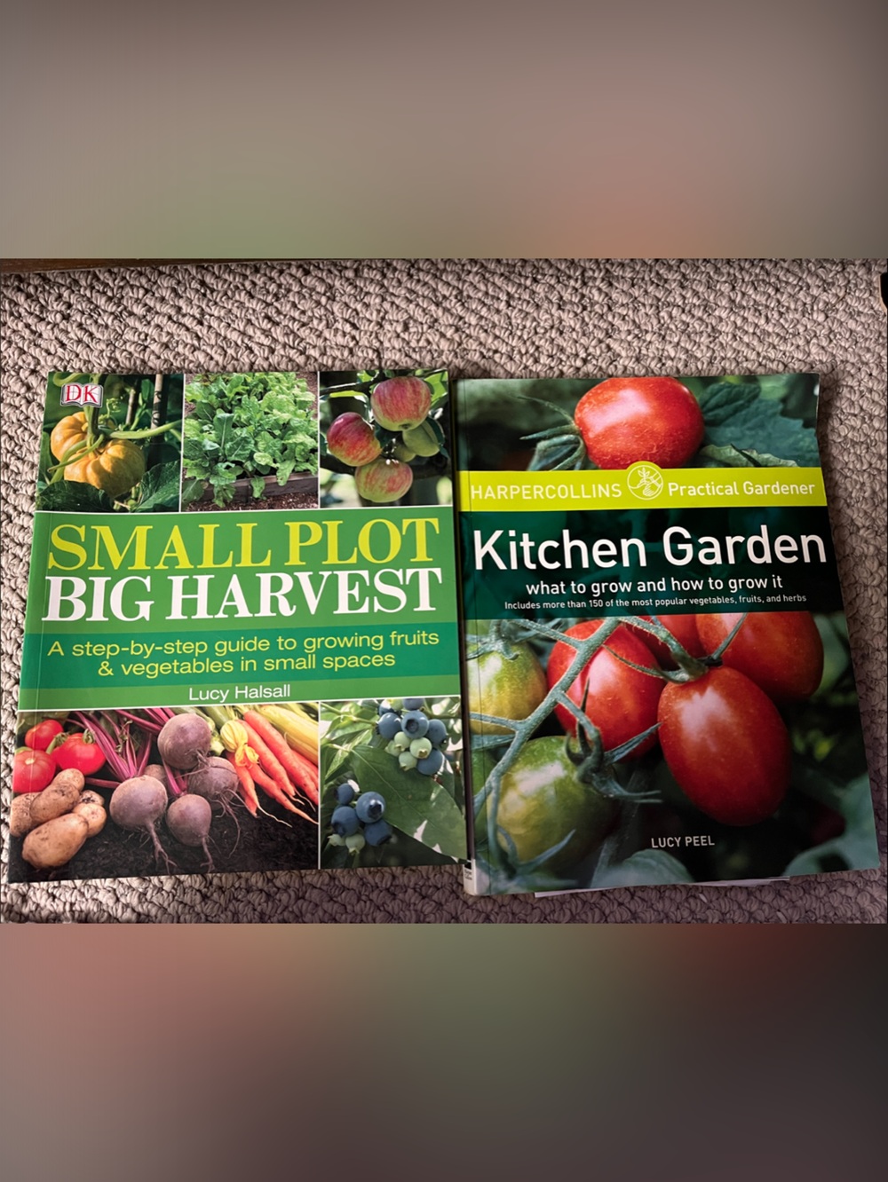 Small Plot Big Harvest & Kitchen Garden, Gardening Guide Books
